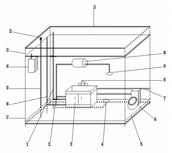 Highly-efficient integrated water-saving device for building