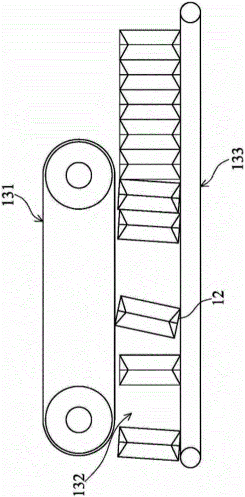 Conveying and packaging mechanism