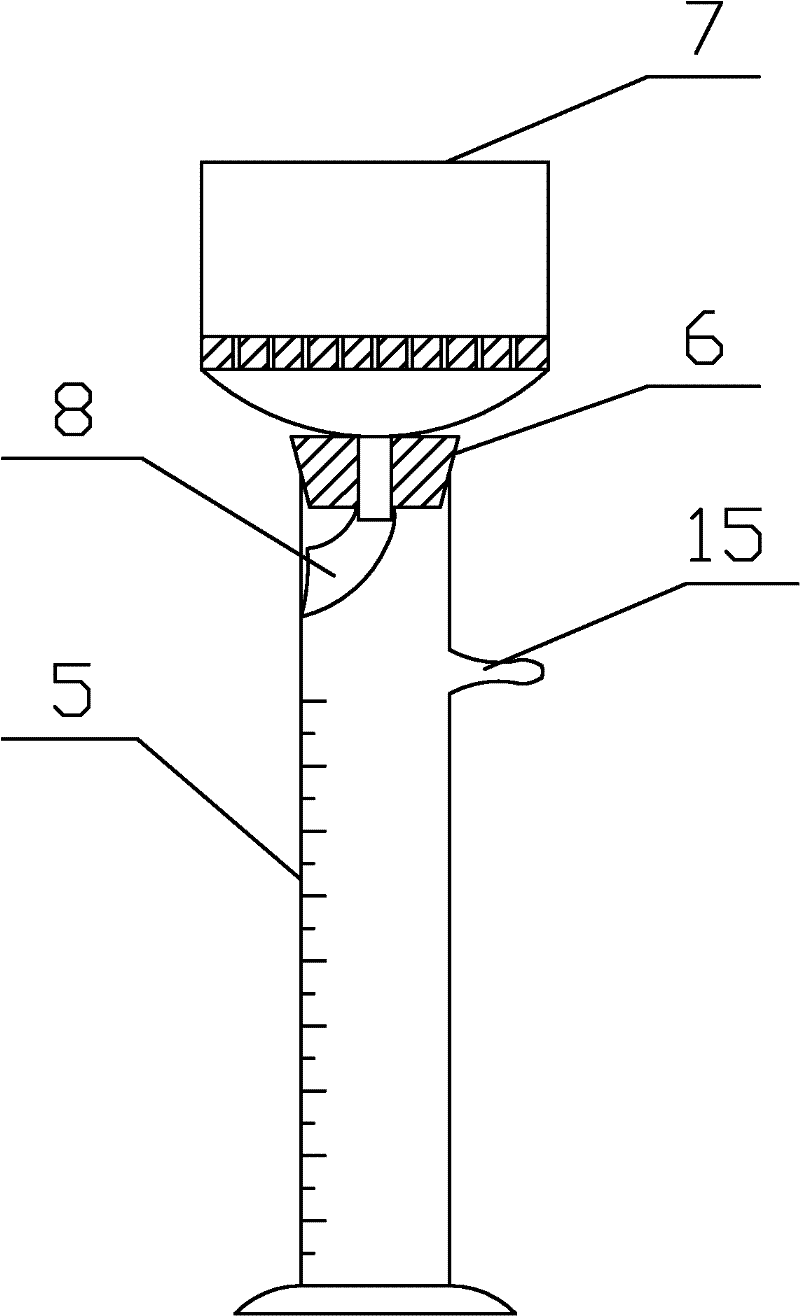 Multi-connected sludge specific resistance measurement device