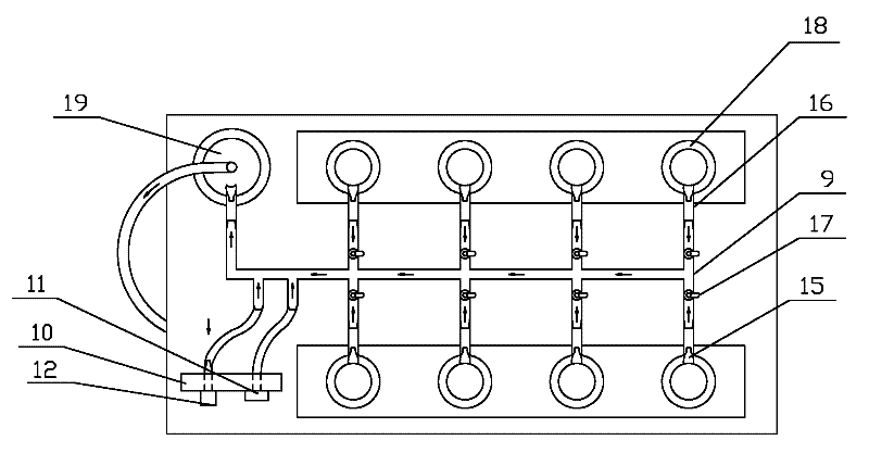 Multi-connected sludge specific resistance measurement device