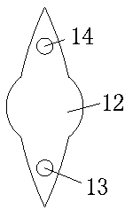 Punching device for three-phase asynchronous motor production