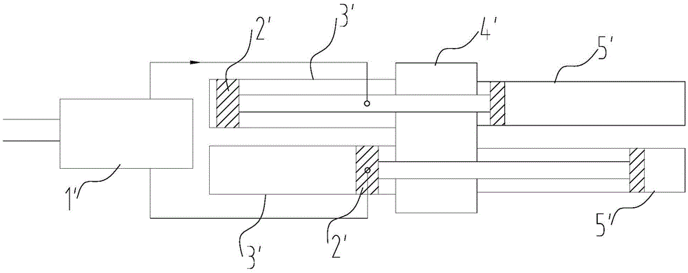 A concrete pump and its concrete piston lubrication system