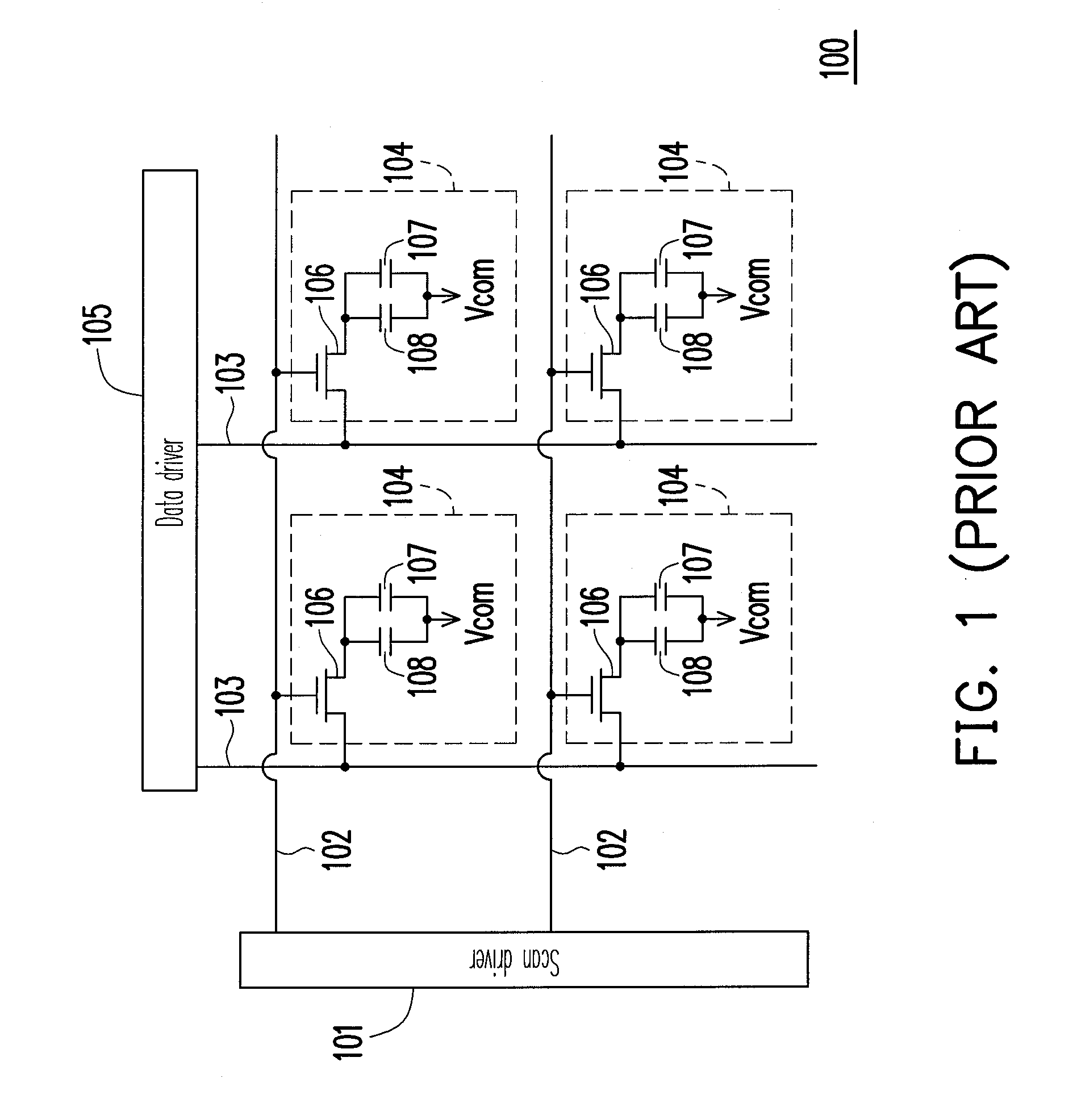 Apparatus and method for eliminating image sticking of liquid crystal display