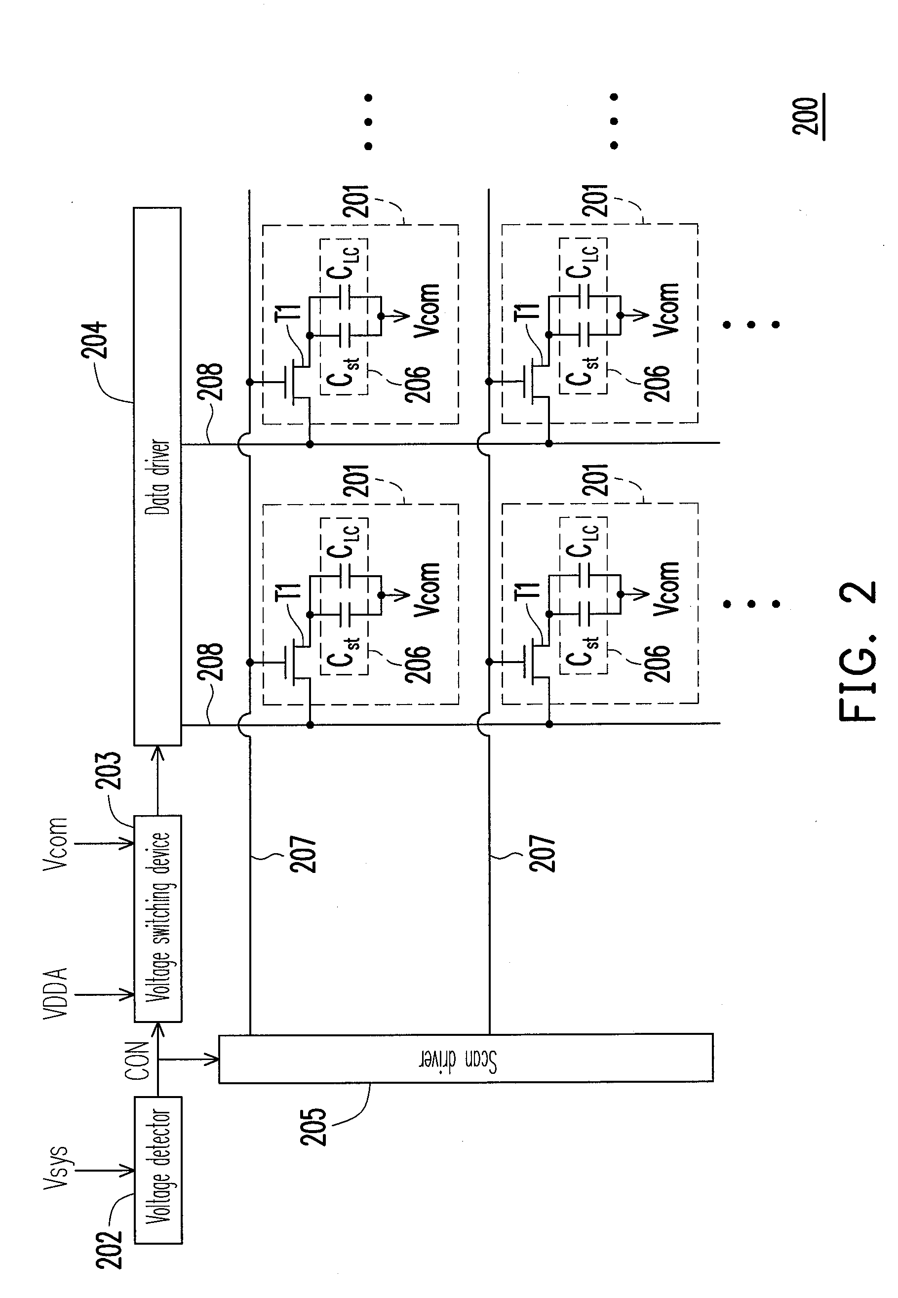 Apparatus and method for eliminating image sticking of liquid crystal display