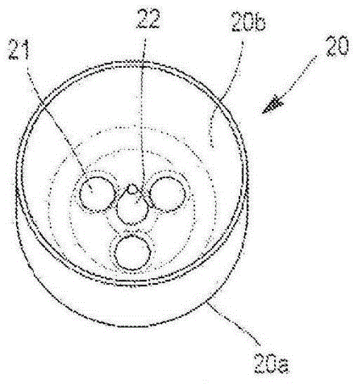 Device for preparing a foamed beverage, and machine provided with such a device