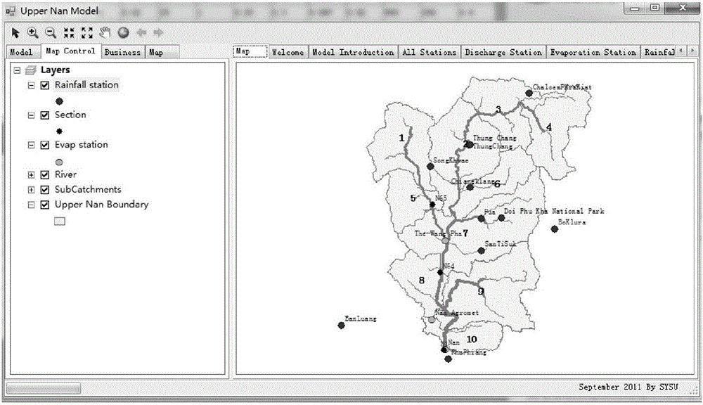 Real-time hydrologic forecasting system