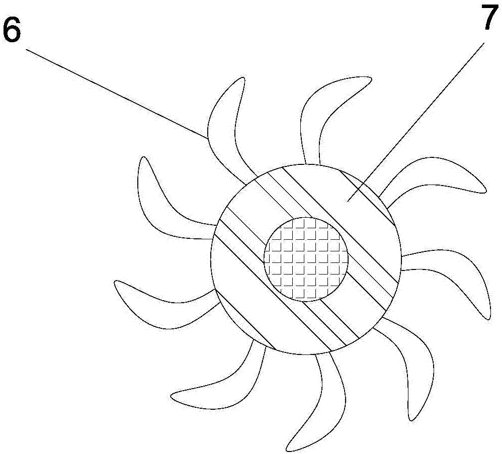 Cleaning device with drying function for traditional Chinese medicinal material