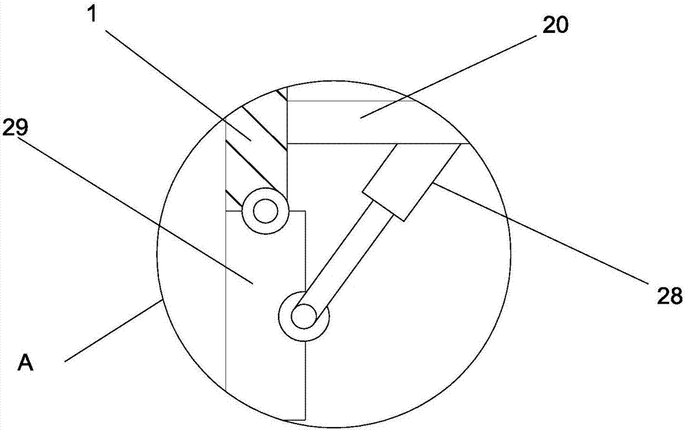 Cleaning device with drying function for traditional Chinese medicinal material