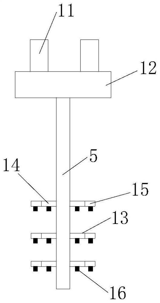 Pre-reinforcement system for overpass planned tunnel line of open cut tunnel foundation pit and construction method