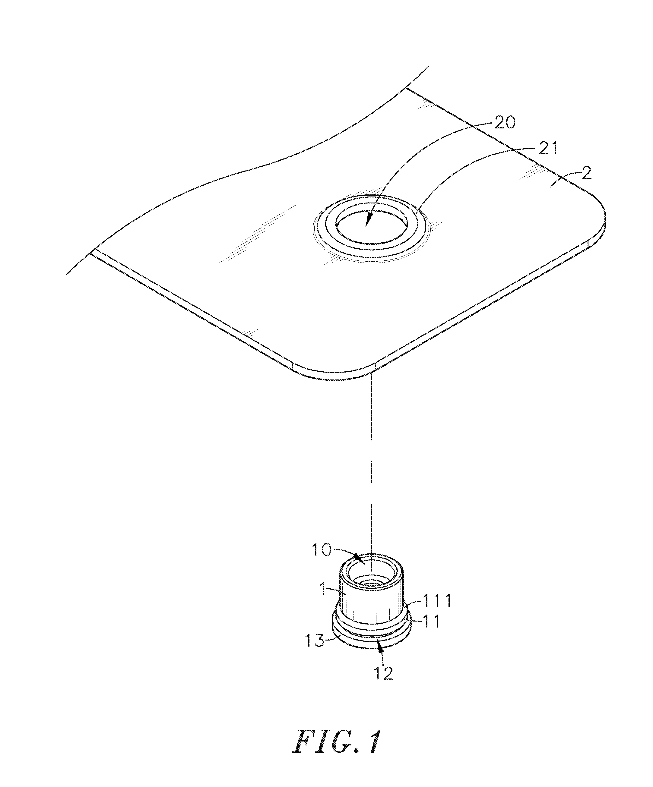 Floating fastener mounting structure