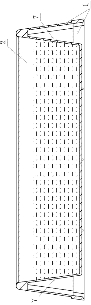 Loading slot structure