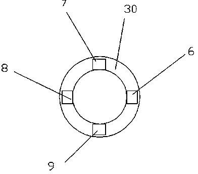 Workpiece heat treatment method using circular rotation plate and position signal reading device