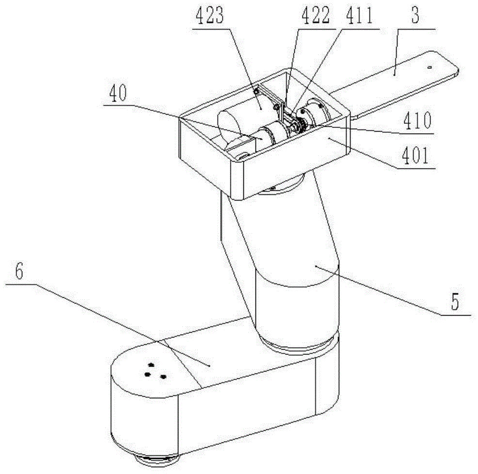 A reversible end assembly applied to a wafer transfer robot