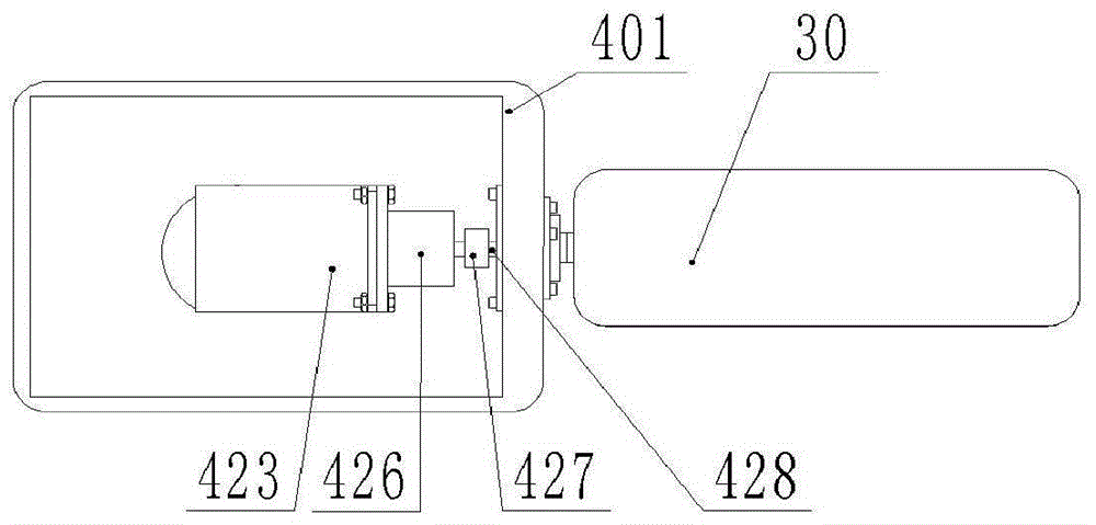 A reversible end assembly applied to a wafer transfer robot