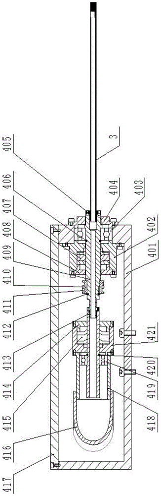 A reversible end assembly applied to a wafer transfer robot