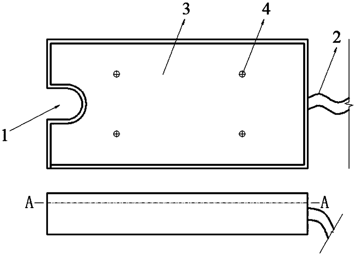 Non-destructive dynamic monitoring sensor for corrosion of reinforcing steel bar in concrete based on magnetic field and system