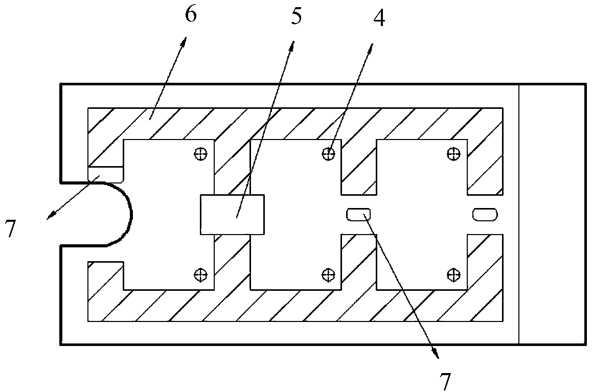 Non-destructive dynamic monitoring sensor for corrosion of reinforcing steel bar in concrete based on magnetic field and system