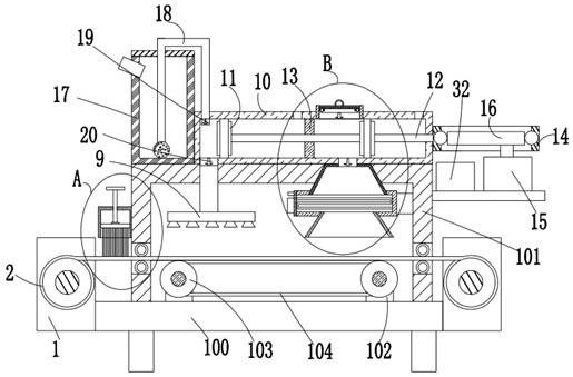 Textile device with sterilization and disinfection functions