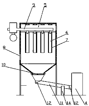 Ventilation and air-changing device for factory buildings