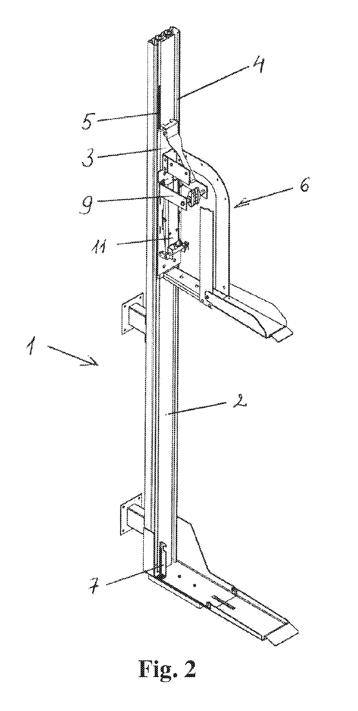 Bicycle parking device