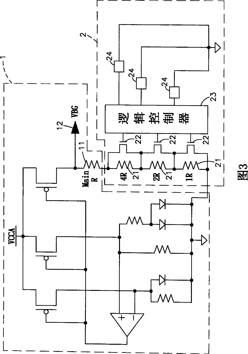 Programmable sensing adjuster