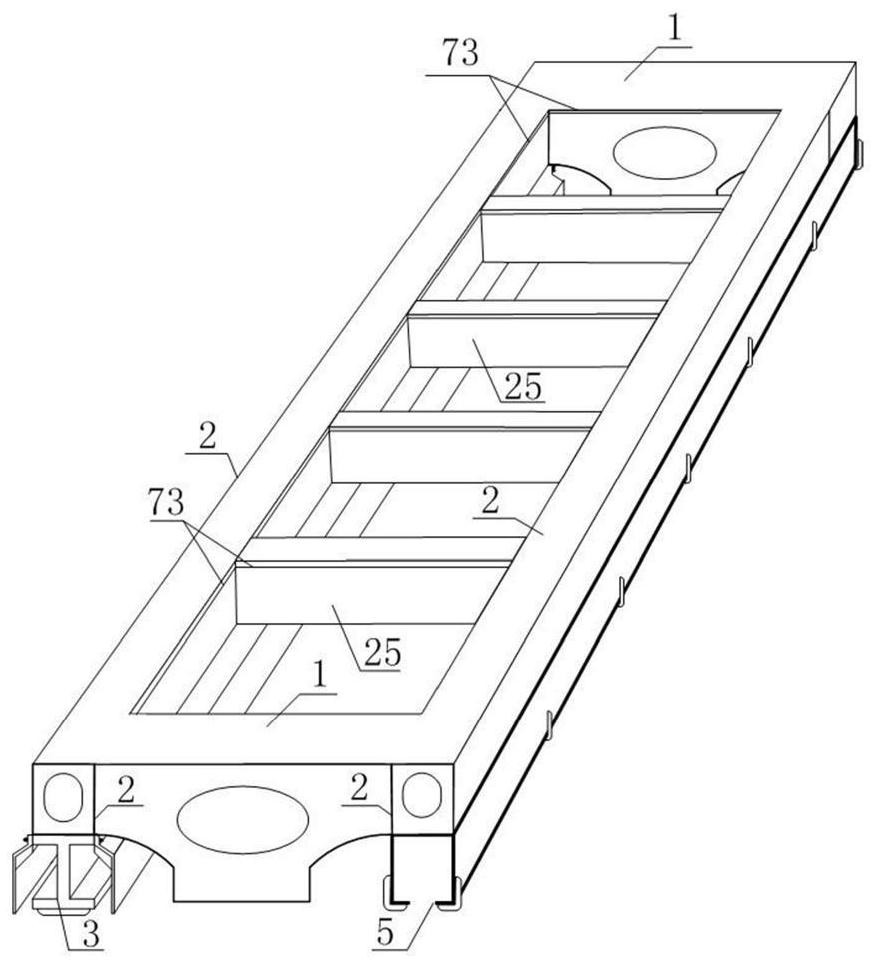 Double-mode new energy composite rail system