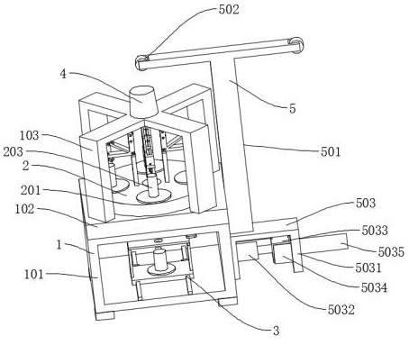 Stranding and cabling device for optical cable production