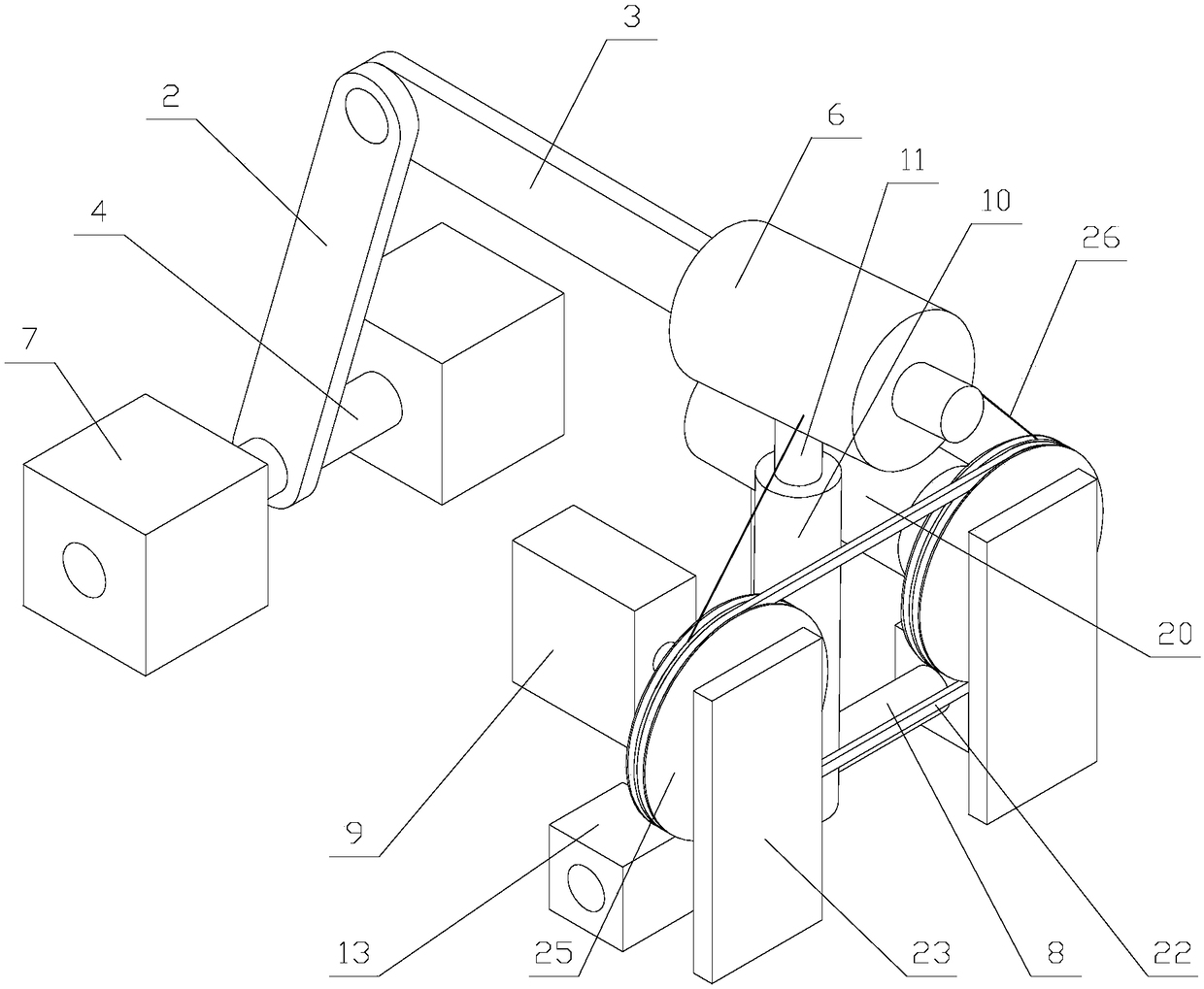 Card swiping device with face recognition function based on block chain technology