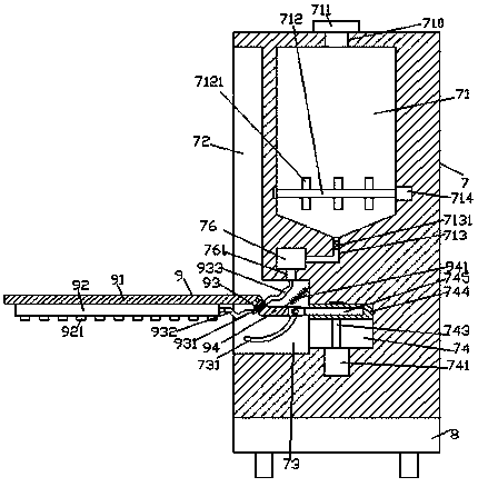 Pesticide spraying device