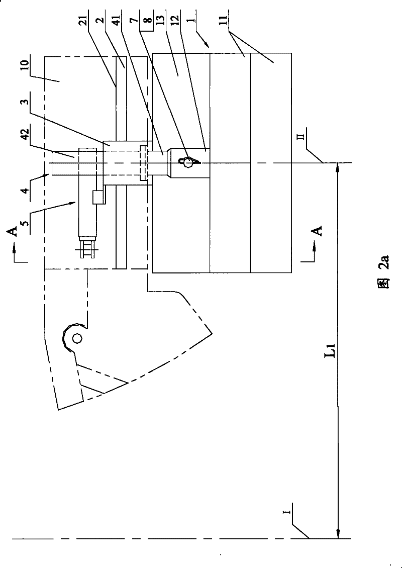 Combined counterweight device and crane using same