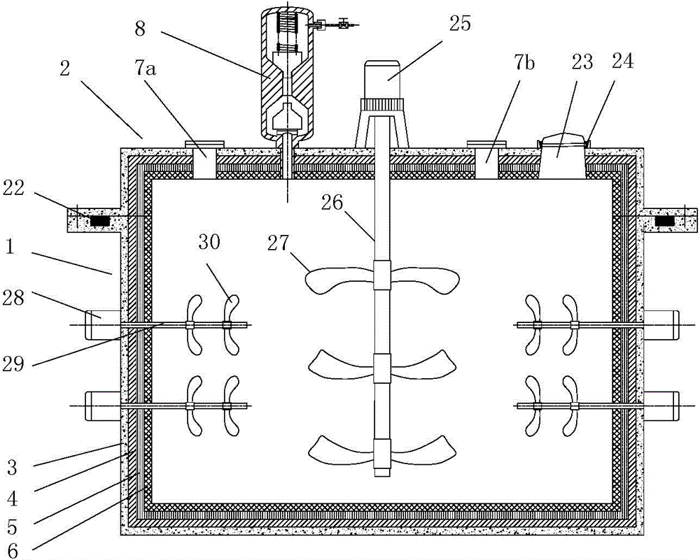 Acid-resistant reaction device