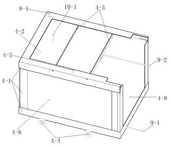 A landslide model test device