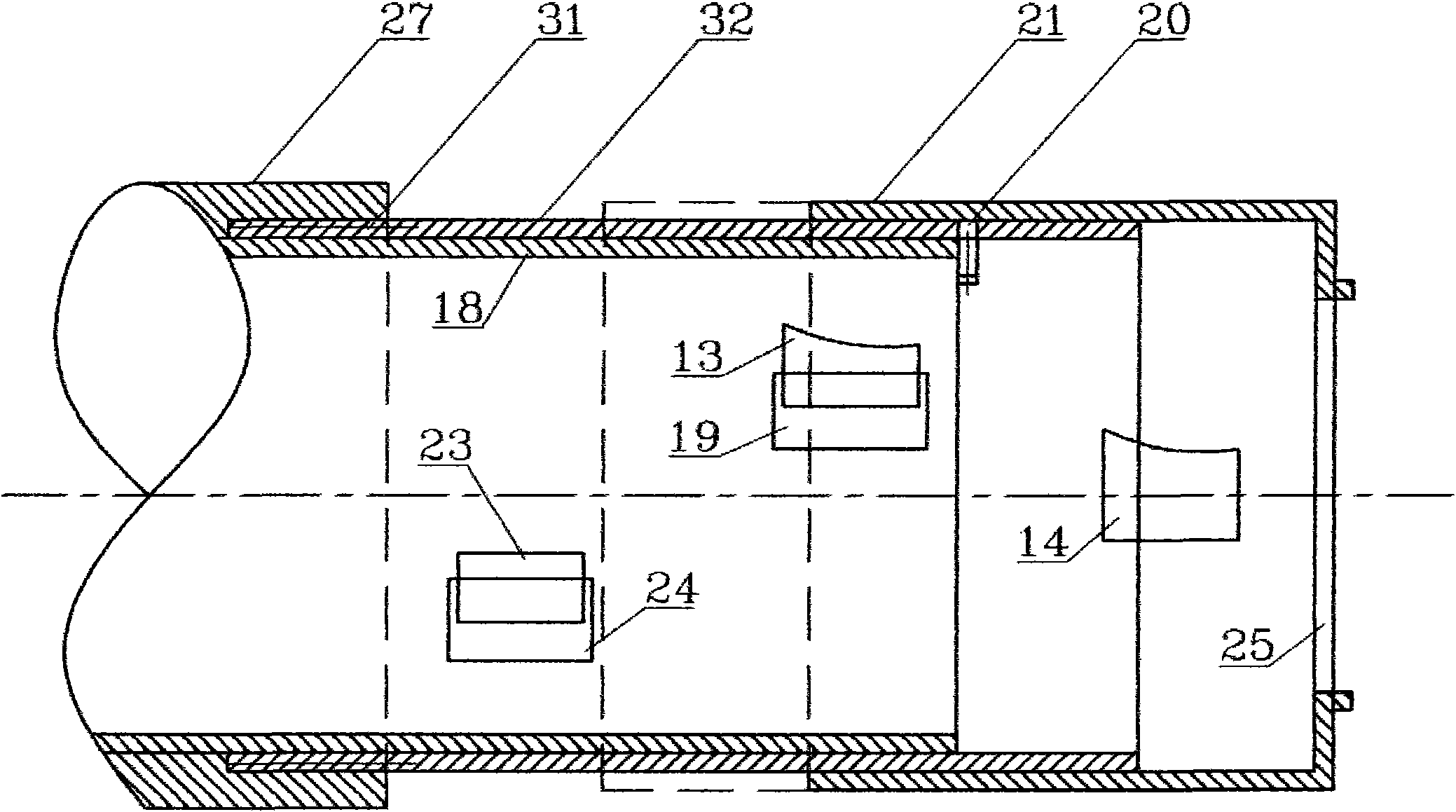 Energy-saving flow automatic regulator and application method thereof in heat supply network flow regulation