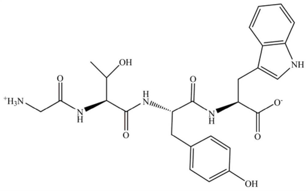 Active peptide with effect of preventing chronic alcoholic liver injury