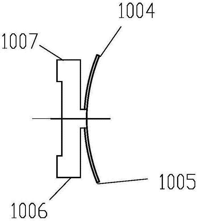 Roller friction type one-way belt wheel