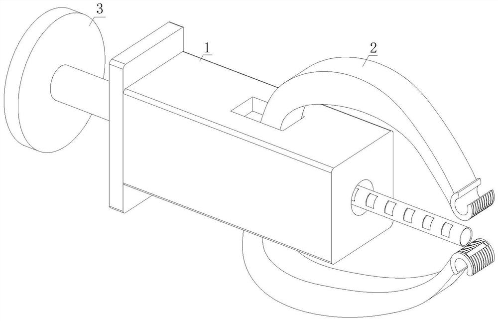 Melon and fruit food internal and external synchronous sampling and detecting device