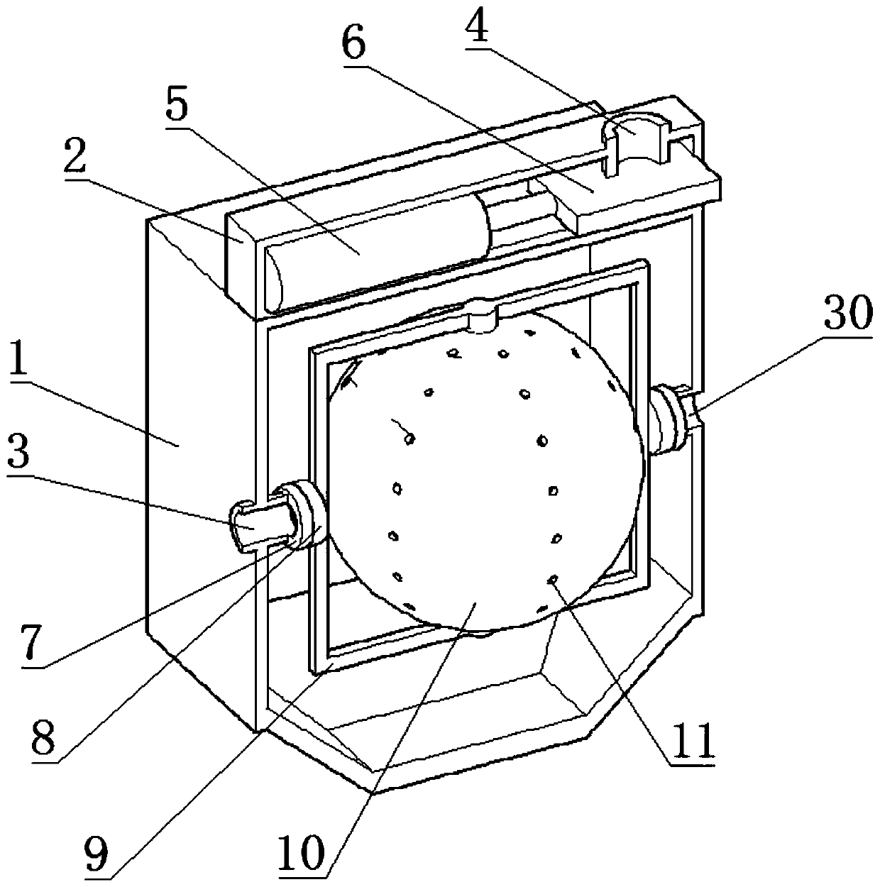 Pneumatic valve used for industrial gas environment-friendly treatment equipment