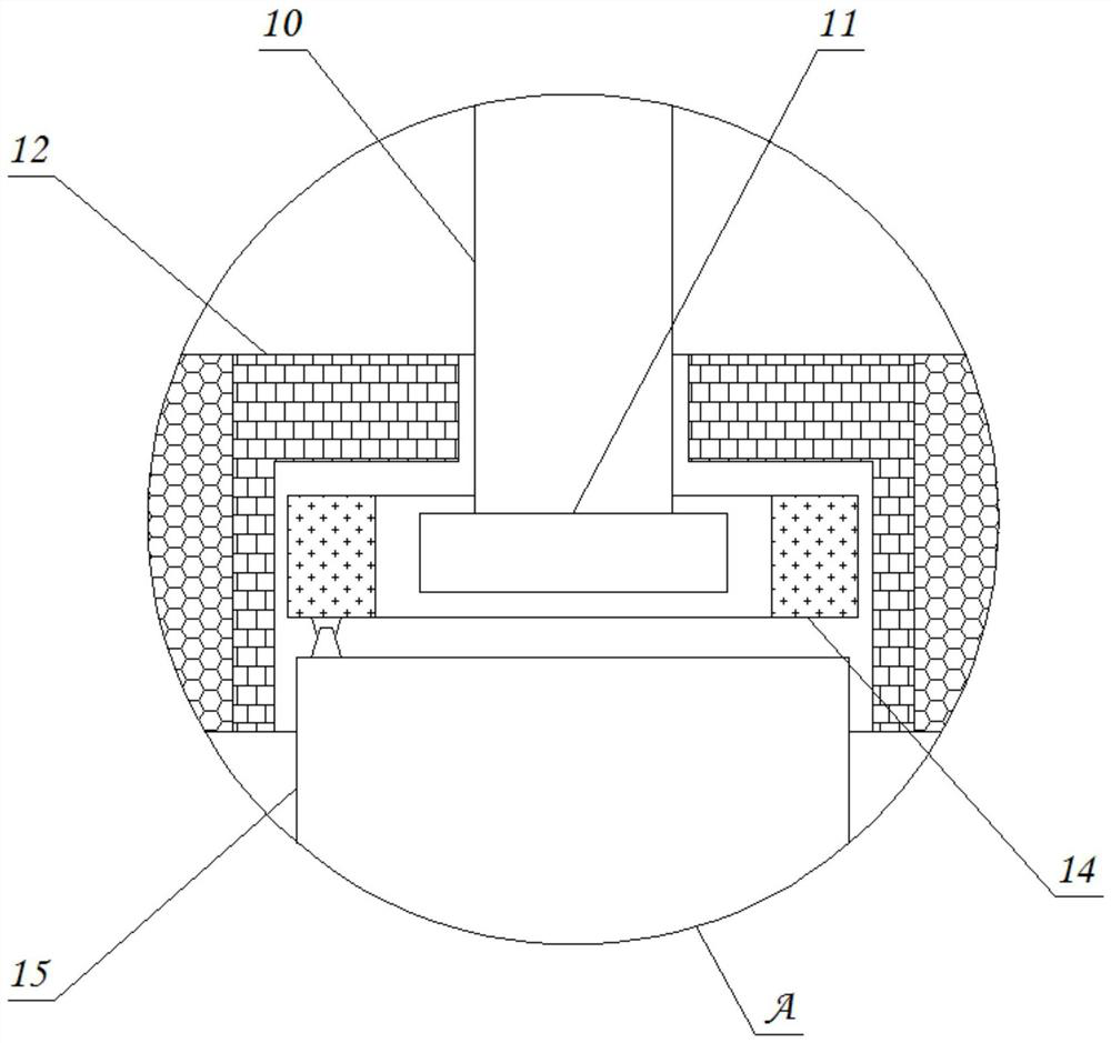 Efficient sewage treatment device capable of automatically adding chemicals