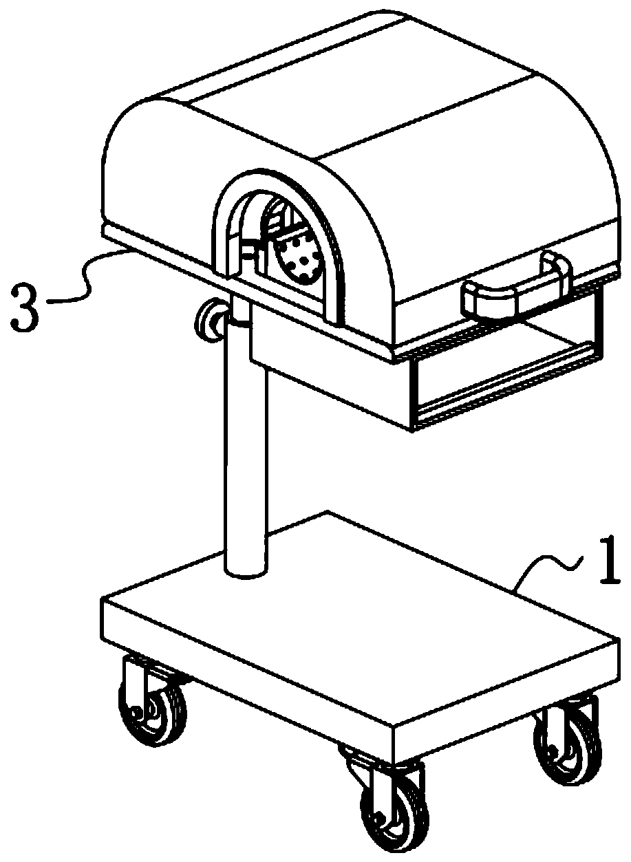 Nursing device for hematology department