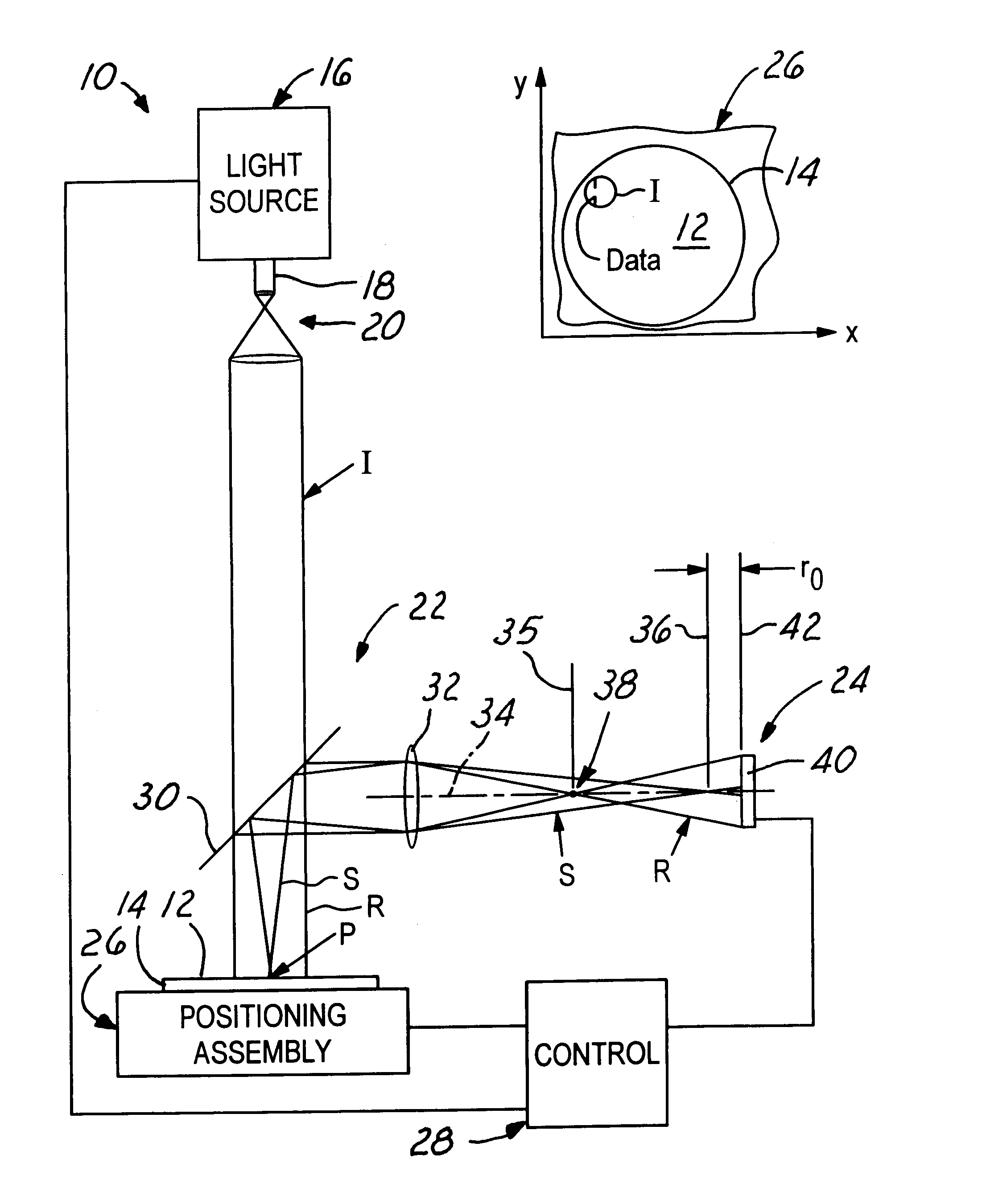 Holographic scatterometer for detection and analysis of wafer surface deposits