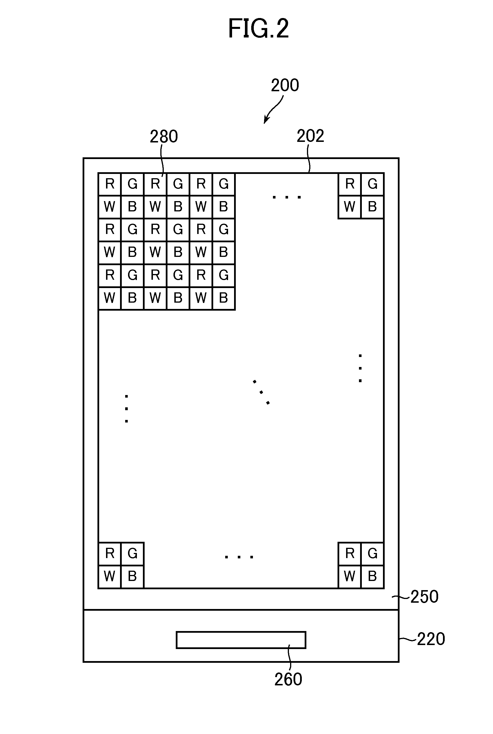 Organic el display device