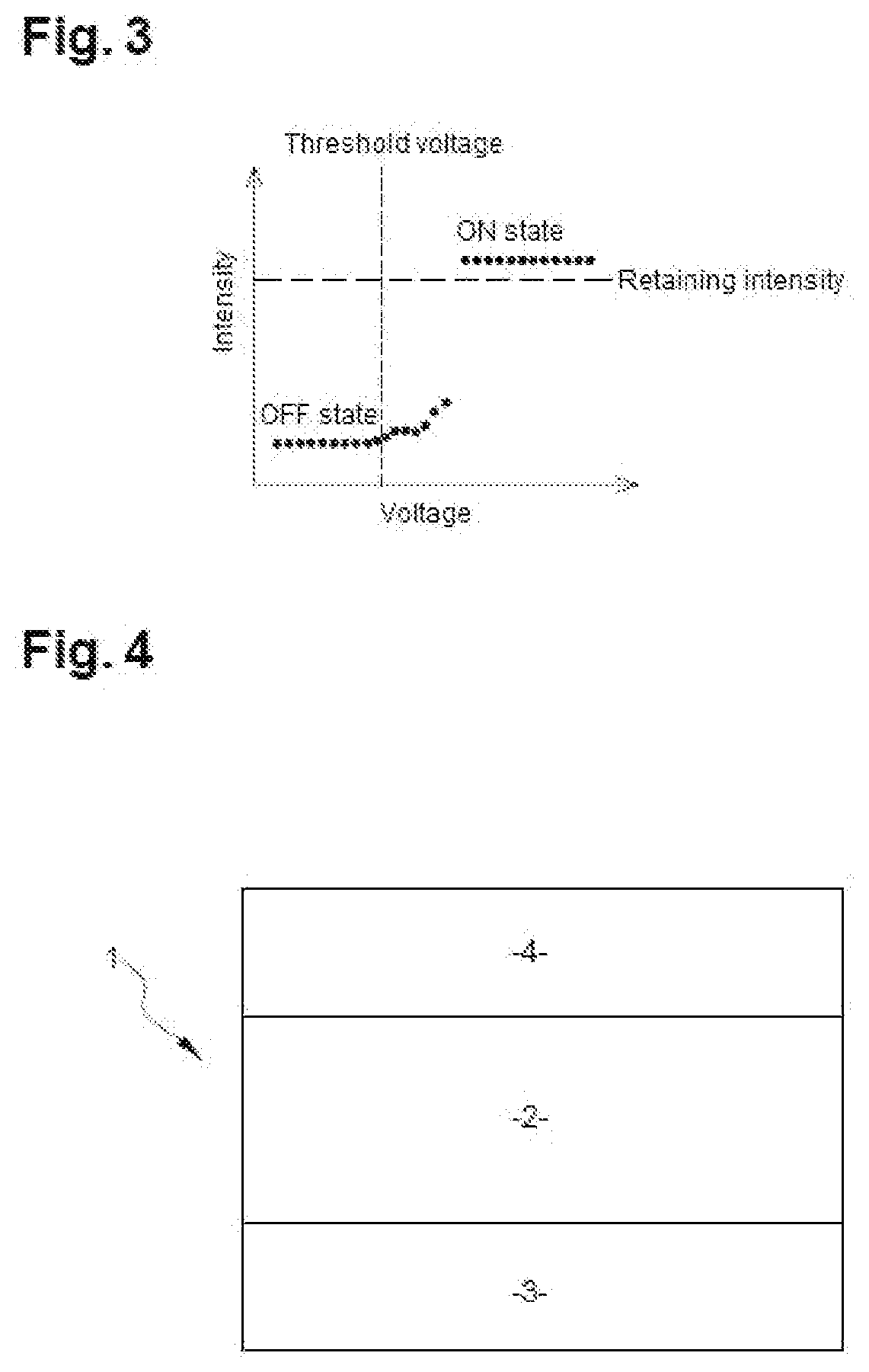 Selective non-volatile memory device and associated reading method