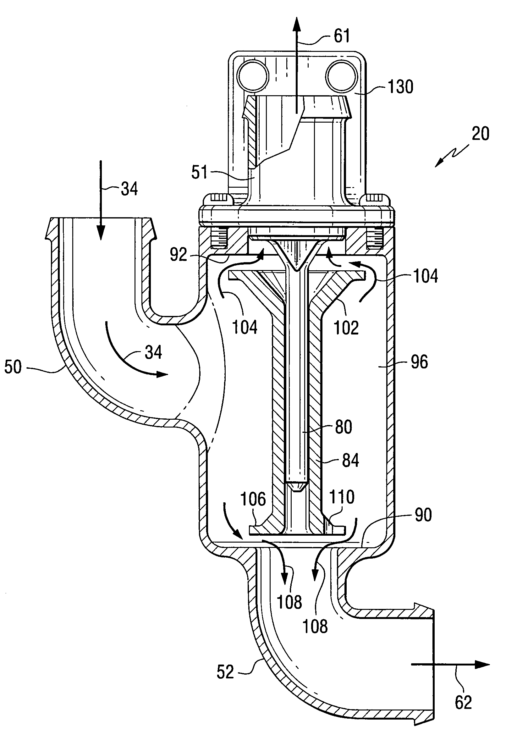 Alternative cooling path system for a marine propulsion device