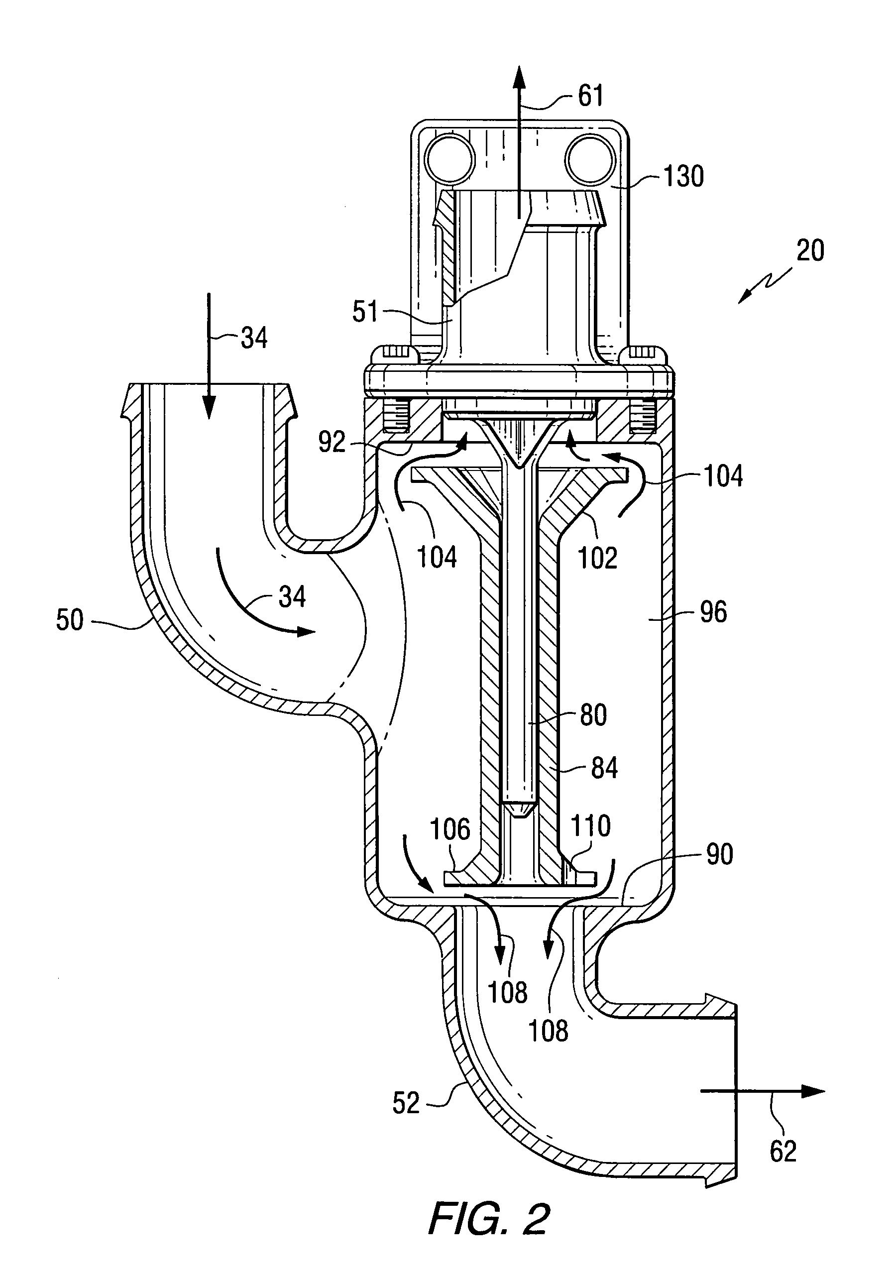 Alternative cooling path system for a marine propulsion device