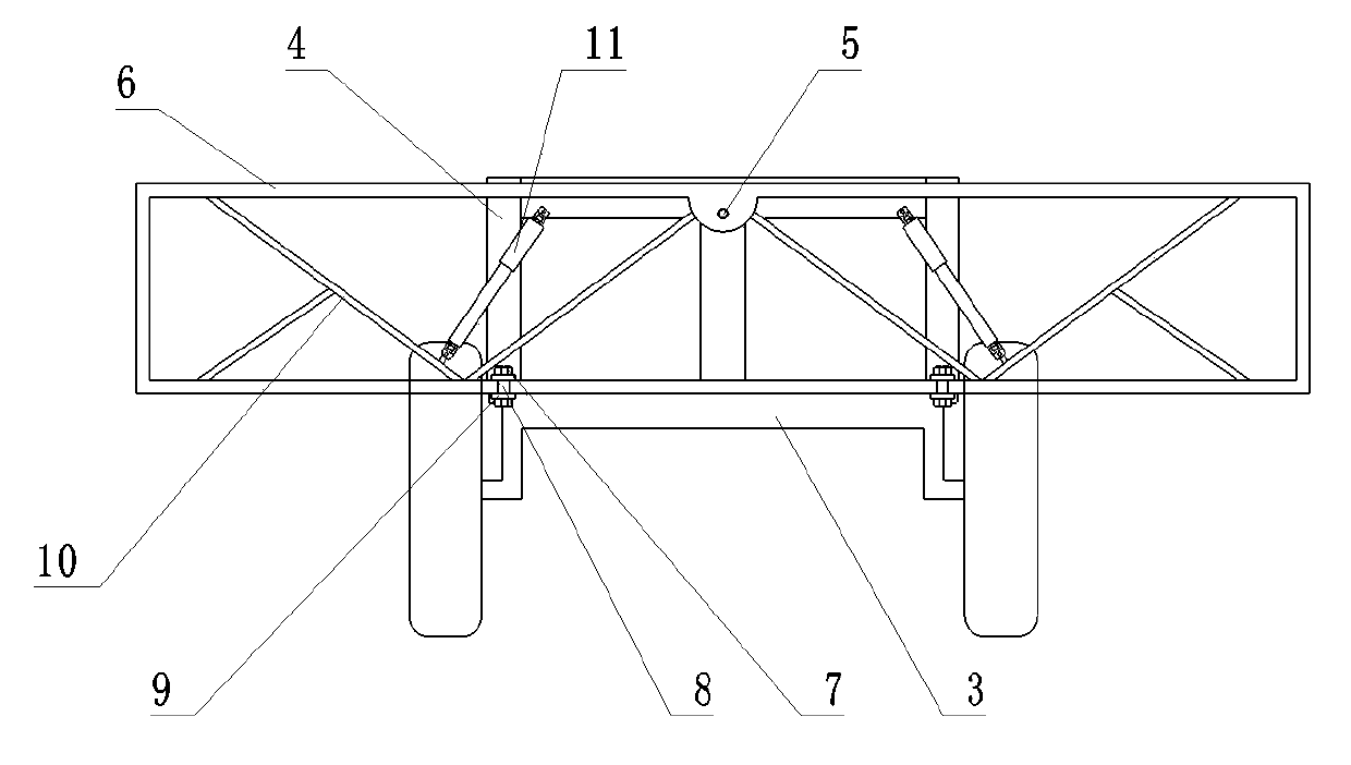 Ultra-wide insecticide sprayer rack