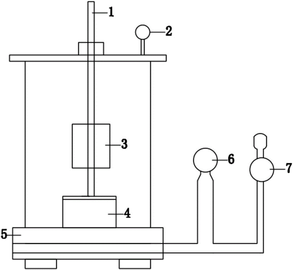 Test method for frozen soil unfrozen-water content based on pressure plate apparatus