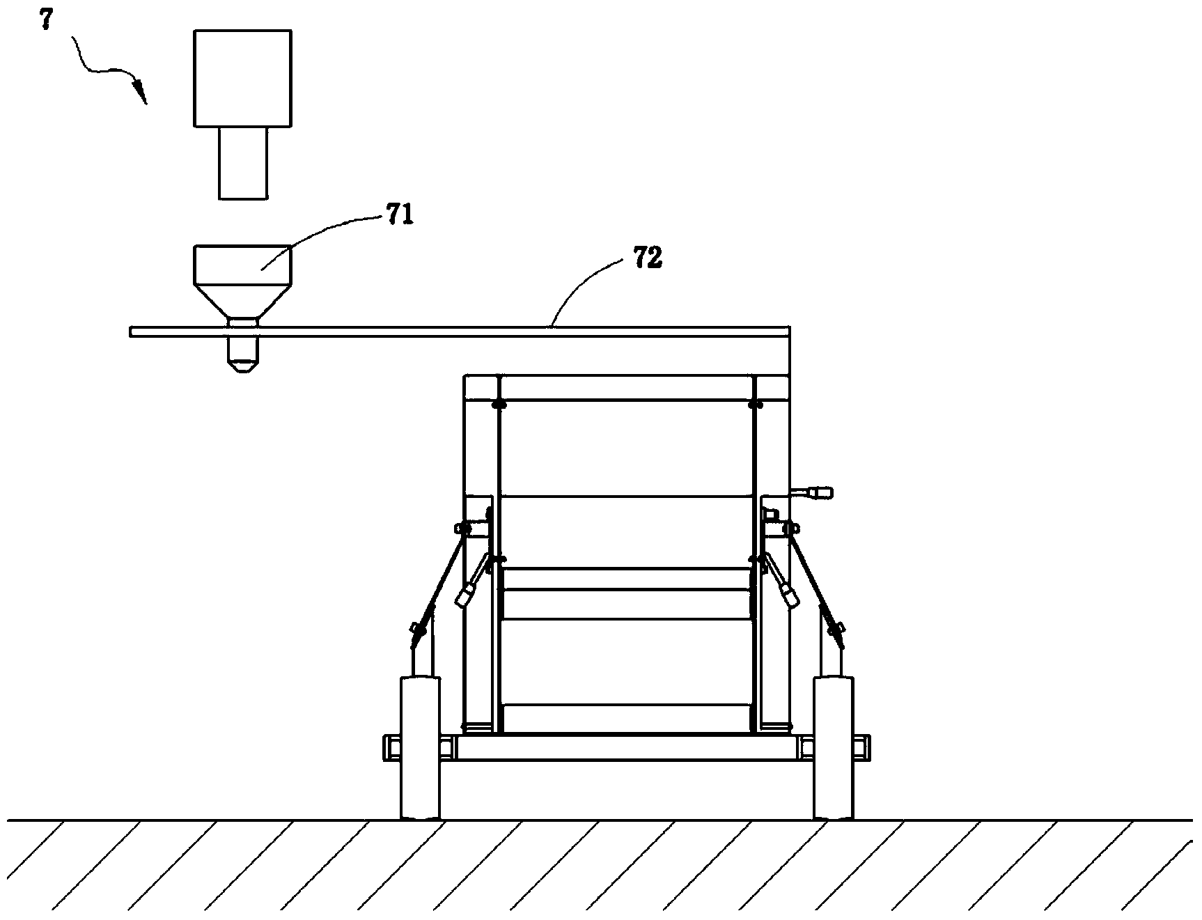 Full-automatic round-bundle silage bundling unit