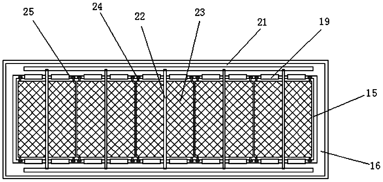 Discharging and drying device for wolfberry fruits