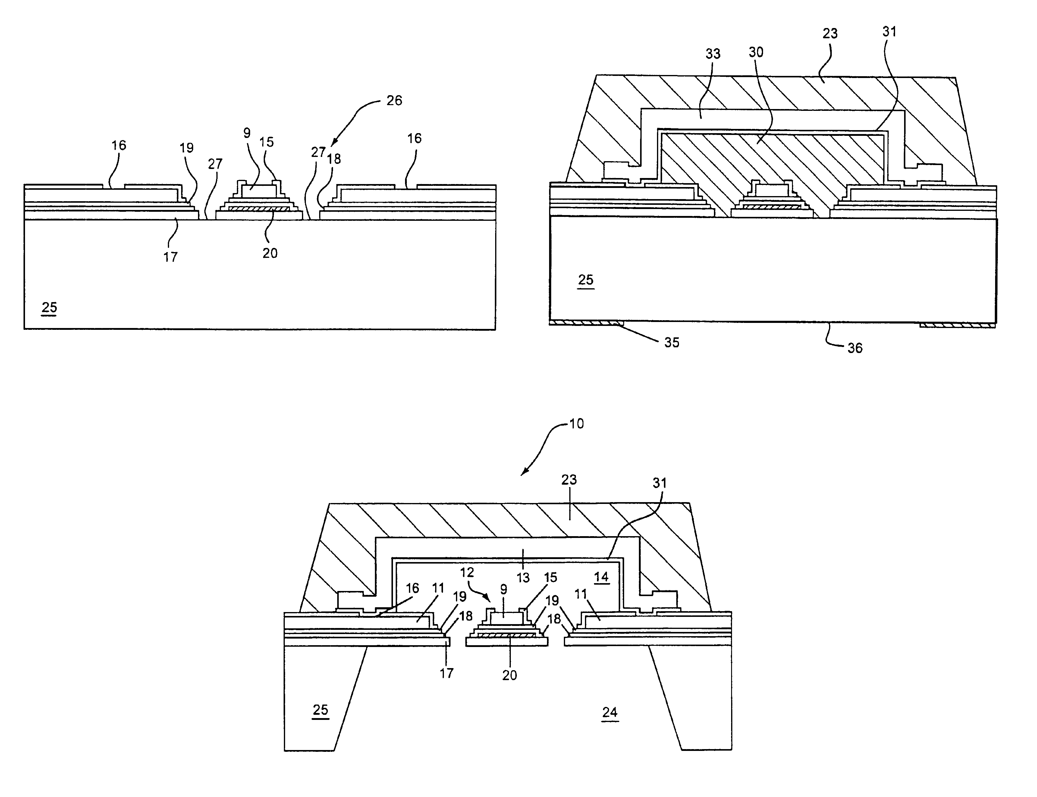 Method of making an integrated electromechanical switch and tunable capacitor