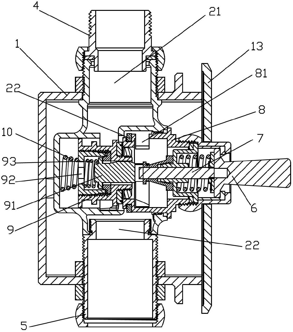 Flush valve with embedded box